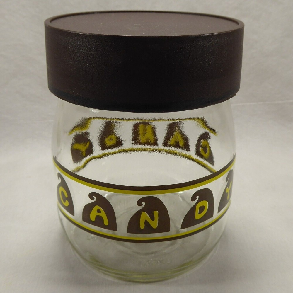 Carlton Glass 3/4L Candy Storage Jar